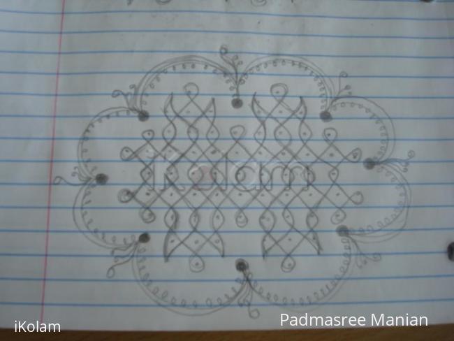 Rangoli: Paper kolam