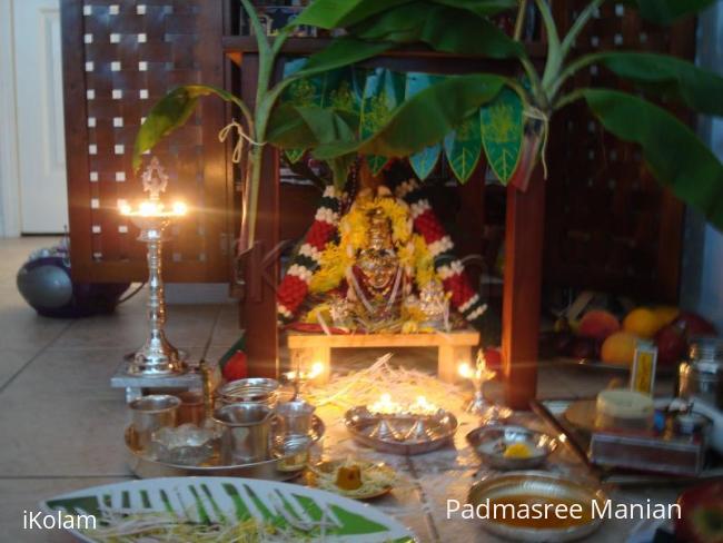 Rangoli: Varalakshmi vratham