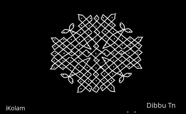 Rangoli: Lines kolam