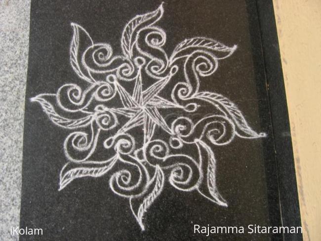 Rangoli: Kaalai 'yes' raagam Rangoli: Kaalai 'yes' raagam