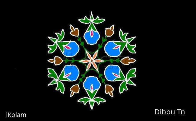 Rangoli: More Flowers