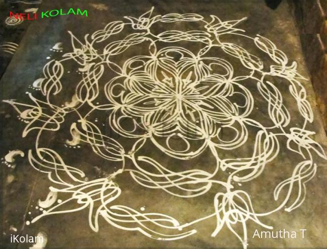 Rangoli: NELI KOLAM Rangoli: NELI KOLAM