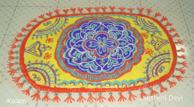 Rangoli: Rangoli rug