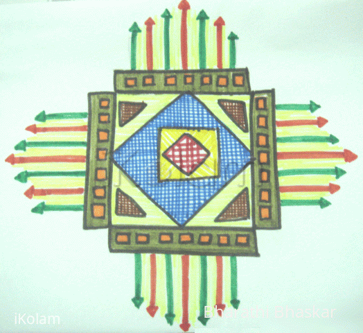 Rangoli: Arrows