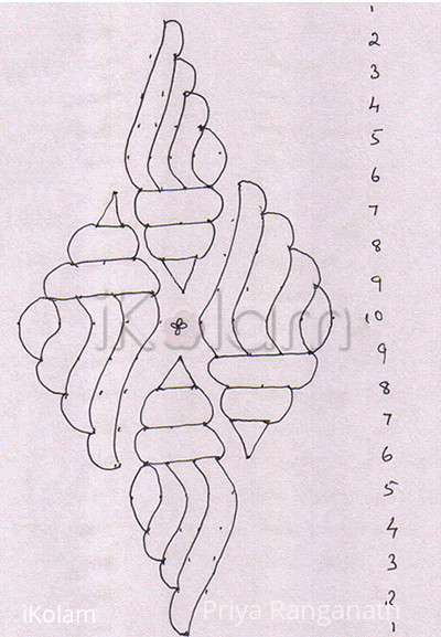 Rangoli: Conches
