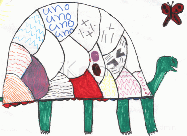 Rangoli: Turtle