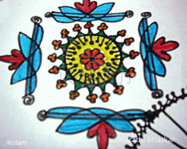 Rangoli: Freeform rangoli