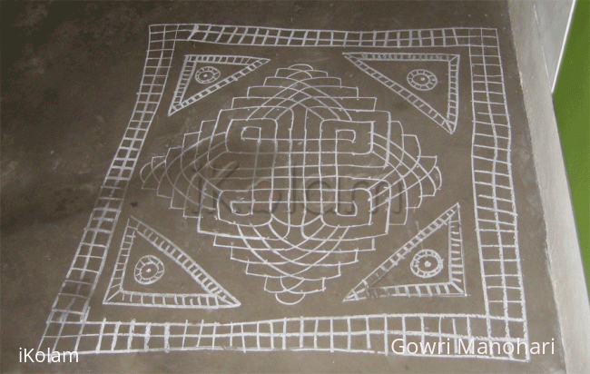 Rangoli: Chalk Kolam in Singapore! Rangoli: Chalk Kolam in Singapore!
