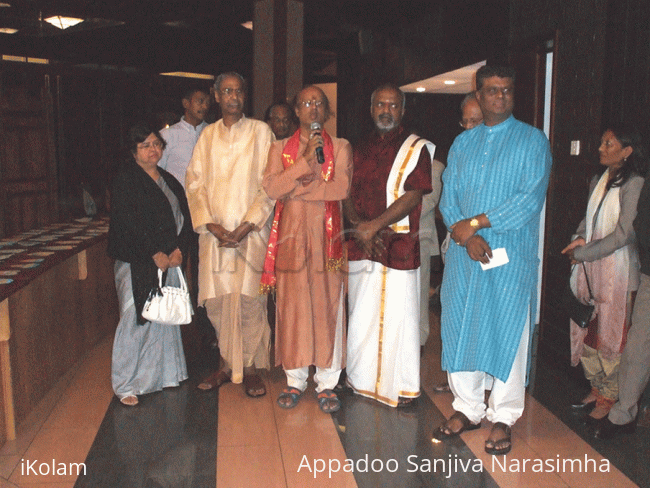Rangoli: Mr. Sanjiva N. Appadoo 
