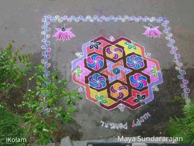 Rangoli: Hex mix Rangoli: Hex mix