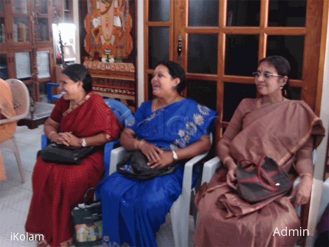 Rangoli: Subashini, Akila and Sumathi