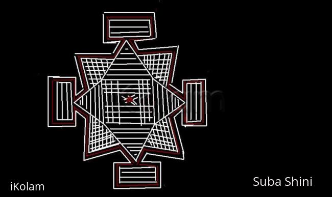 Rangoli: kavi kolam