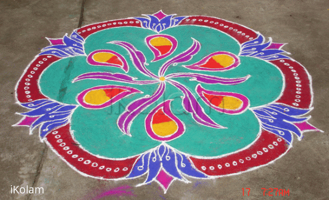 Rangoli: Kolam 1