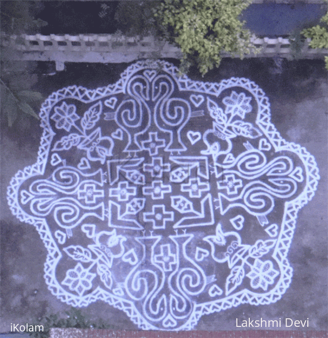 Rangoli: Valentine's day rangoli Rangoli: Valentine's day rangoli