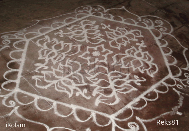 Rangoli: Lotuses