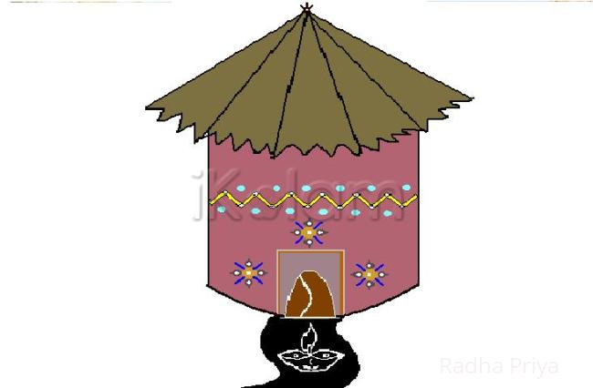 Rangoli: House kolam