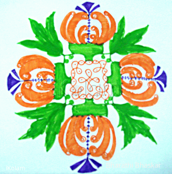 Rangoli: Orangefusion