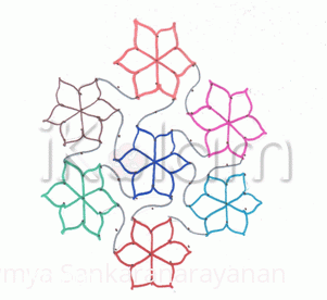 Rangoli: kolam 2