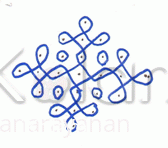 Rangoli: kolam 3