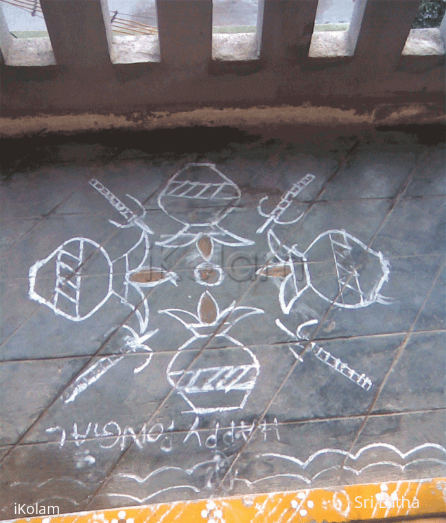 Rangoli: Pongal Kolam