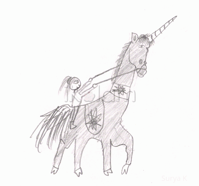 Rangoli: My Unicorn!