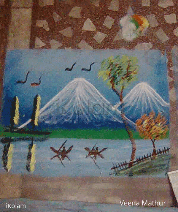 Rangoli: Scenery