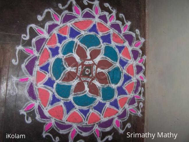 Rangoli: rangoli kolam design
