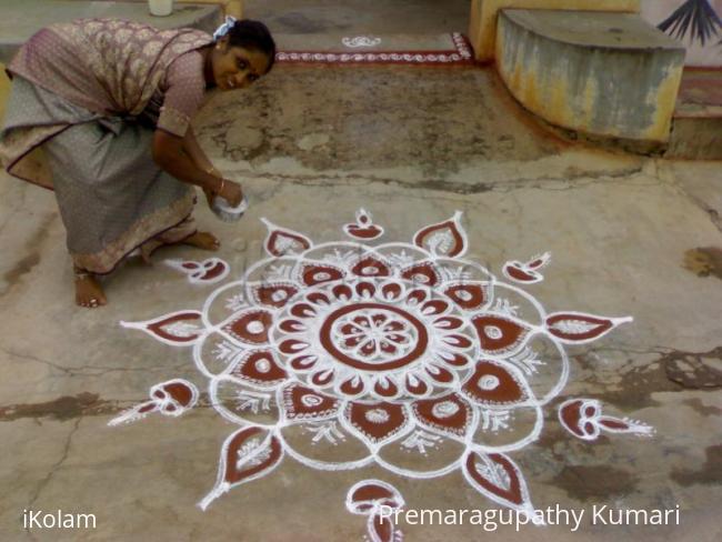 Rangoli: Vinayaga Chathurithy 