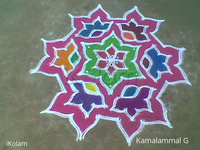 Rangoli: Margazhi Dew Drops Rangoli Contest - 2010