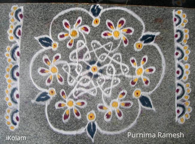 Rangoli: Dotted Kolam