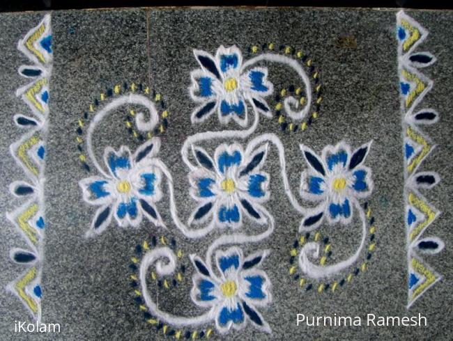 Rangoli: Dotted Kolam