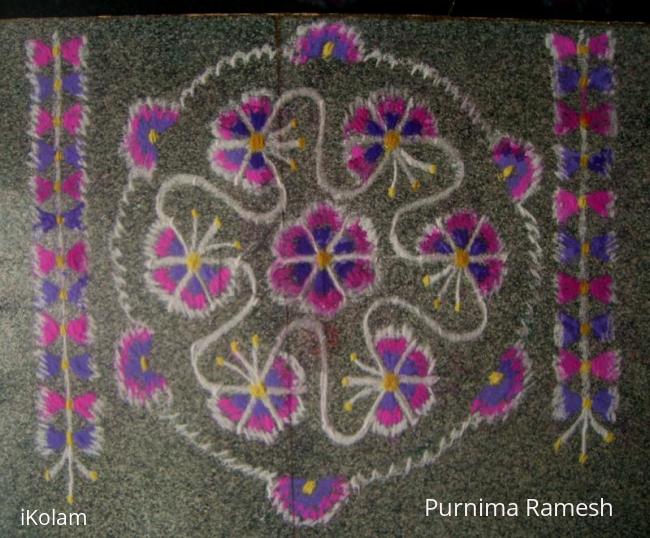 Rangoli: Dotted Kolam