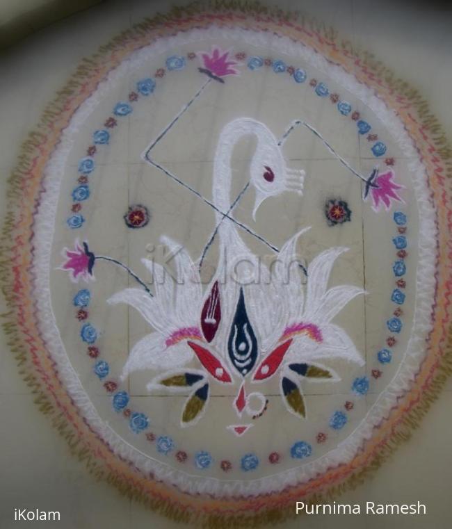 Rangoli: Vijaya Dasami Rangoli