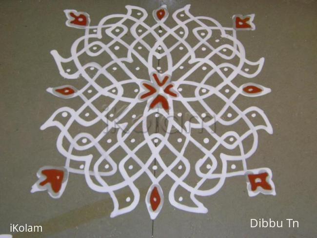 Rangoli: Chiku Kolam