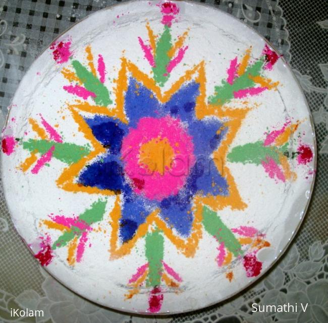 Rangoli: Rangoli On Water