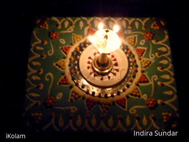 Rangoli: Diya Rangoli: Diya