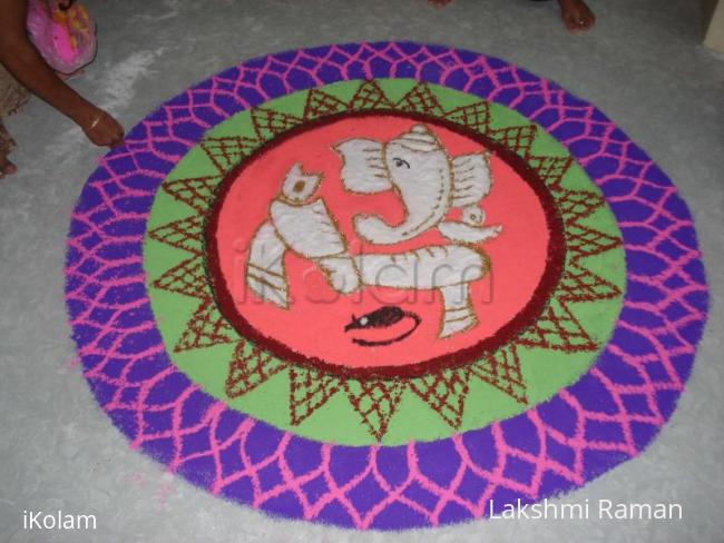 Rangoli: ganesh chaturthi Rangoli: ganesh chaturthi