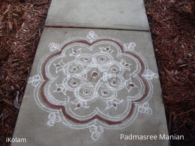 Rangoli: Karthigai Kolam 