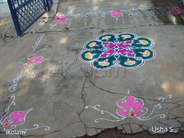 Rangoli: Deepavli rangoli  2