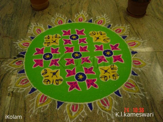 Rangoli: Dasara3