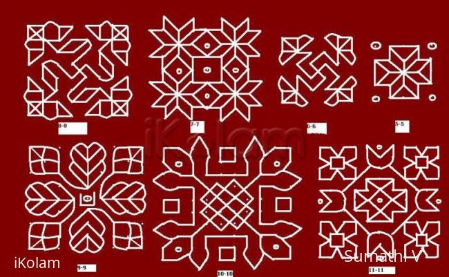 Rangoli: Gradation Kolam