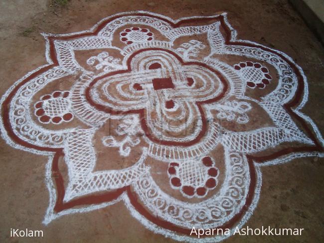 Rangoli: Friday kolam