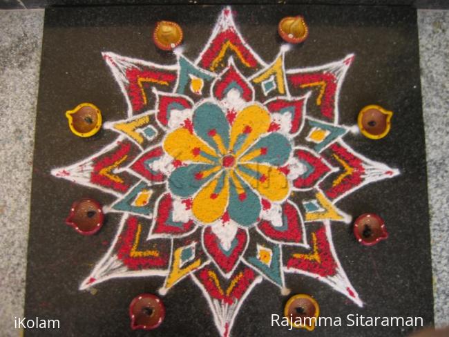Rangoli: Sandhya raagam Rangoli: Sandhya raagam