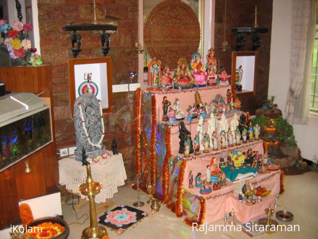Rangoli: Navrathri kolu