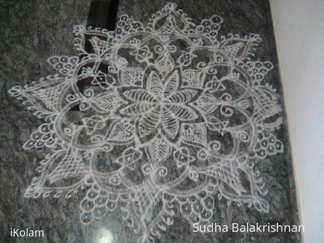 Rangoli: marghazi kolam no 1