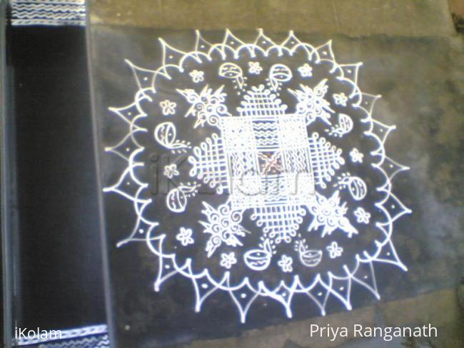 Rangoli: Karthigai kolam