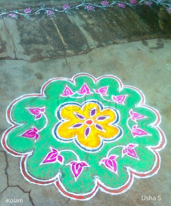 Rangoli: the main rangoli Rangoli: the main rangoli
