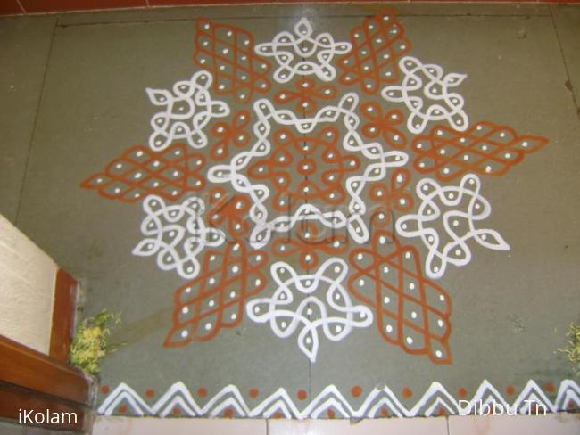 Rangoli: Kaavi and maa kolam