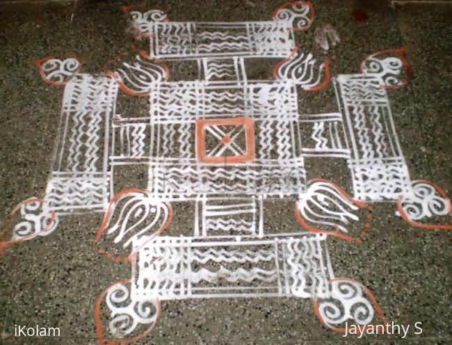 Rangoli: Padikolam
