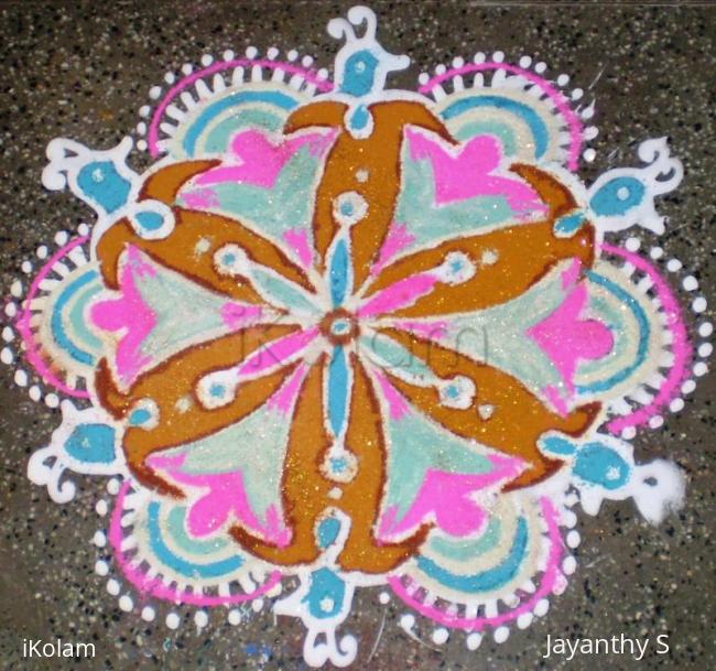 Rangoli: Diwali kolam